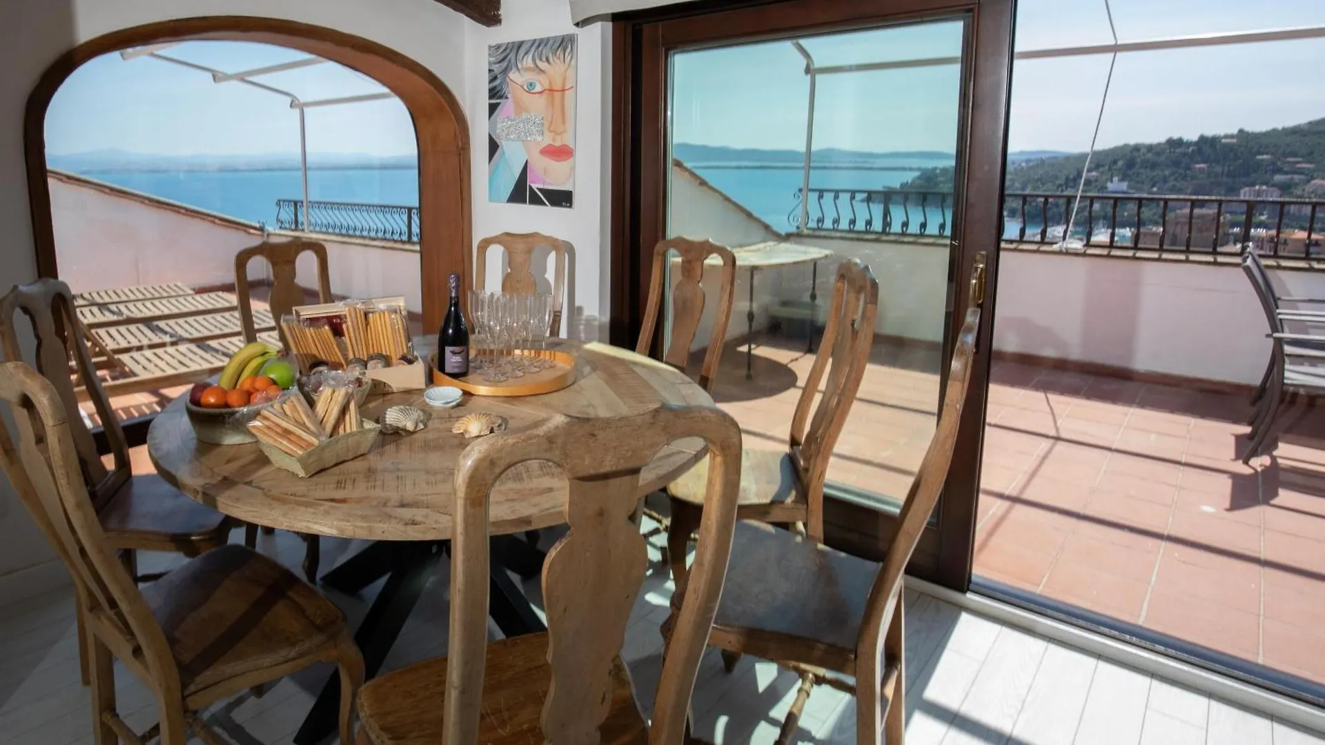 Apartmán The View Luxury Penthouse - Monte Argentario Porto Santo Stefano  0*, Porto Santo Stefano (Grosseto)